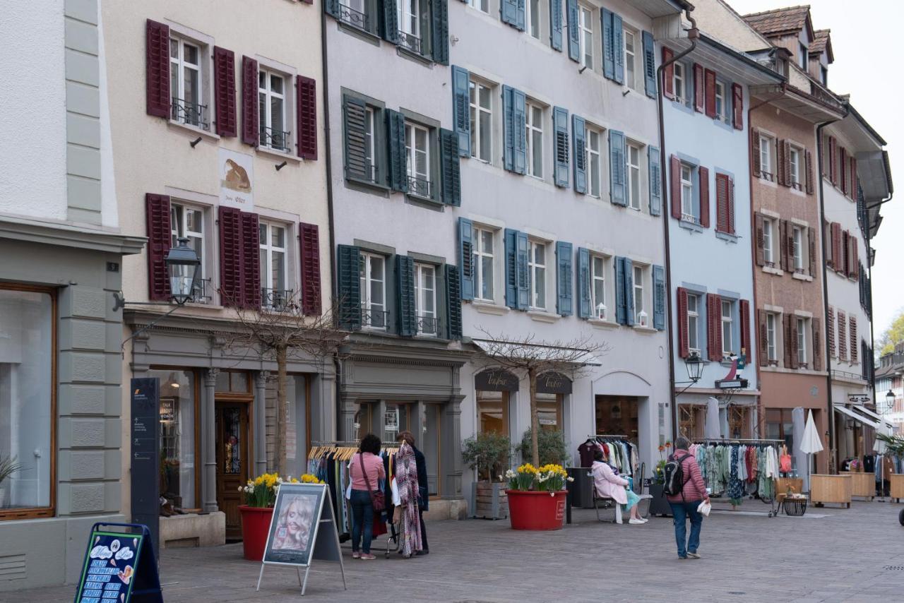 Unterkunft "Rathaus" Altstadt, Rheinfelden Schweiz Extérieur photo